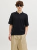 Jack & Jones Gestricktes Polo in Black