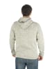 Tom Collins Strickfleecejacke Vazabi in mittelgrau