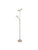 näve LED Stehleuchte "ROMIS" in beige - (L)26 cm x (B)43 cm x (H)180 cm - EEK E