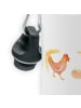 Mr. & Mrs. Panda Kindertrinkflasche Huhn Stolz ohne Spruch in Weiß