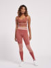 Hummel Hummel Leggings Hmlclea Yoga Damen Dehnbarem Atmungsaktiv Schnelltrocknend Nahtlosen in WITHERED ROSE/ROSE TAN MELANGE