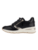 Tamaris Sneakers mit Schnürsenkeln Schwarz