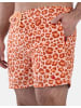 Frozen Cape Badeshorts RIBEIRA in Bright Peach