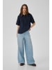 My Essential Wardrobe Kurzarm-Bluse MWMindy Loose fit in Dark Sapphire Blue