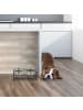 relaxdays Hunde-Napfset in Schwarz/ Silber - 300 ml