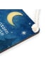 Mr. & Mrs. Panda Holzbild Schütze Astrologie Design mit Spruch in Weiß