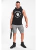 Gorilla Wear Ärmelloser Marshall-Hoodie – Schwarz