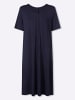 Sieh an! Jersey-Kleid in marine