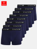 Tazzio Tazzio Herren Boxershorts 8er Pack BS1000 (Navyblau, 3XL)