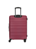 D&N Travel Line 2400 - 4-Rollen-Trolley M 68 cm in pink