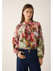 More & More weite Schluppenbluse mit Print in multicoloured