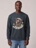 wat? Apparel Sweatshirt Catstronaut in India Ink Grey