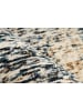 Kayoom Kurzflor Teppich Puerto 125 in blau - beige - rechteckig