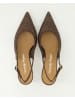 George Watts Slingpumps in Braun