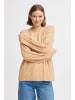 b. young BYOMEA JUMPER 5 KNIT Loose fit in Humus Melange