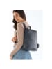 Mandarina Duck Mellow Leather - Rucksack 13" 36 cm Leder (scarab) in dress blue