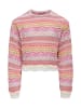 KIDS ONLY Strickpullover 'Louise Life' in rosa