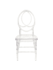 Beliani 2er-Set Esszimmerstuhl MIDWAY in Transparent