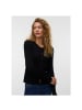 Vero Moda Langarmshirt in Black