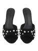 Ital-Design High-Heel Sandalette in Schwarz
