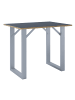VCM  Bartisch Salia Stehtisch 138 x 80 Salia in Silber / Anthrazit