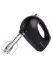 Progress Handmixer 250 W, 5 Geschwindigkeiten in Schwarz, 13,5 x 8 x 18 cm