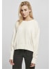 Urban Classics Crew Neck Jumper in whitesand