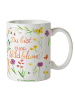 Mr. & Mrs. Panda Pott Du bist eine Wildblume mit Spruch in Bunt
