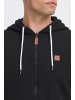 BLEND Kapuzenfleecejacke BHPoelle in Schwarz