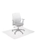 relaxdays Bürostuhlunterlage in Weiß - (L)150 x (B)120 cm