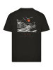 F4NT4STIC T-Shirt Escape Discover the World Town Train Station in schwarz