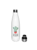 Mr. & Mrs. Panda Sport Trinkflasche Kaktus Wut mit Spruch in Weiß