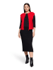 Betty Barclay Grobstrickjacke ohne Arm in High Risk Red