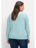 sheego Pullover in aqua