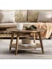 VASAGLE Couchtisch Maezo in Braun - (H)45 x Ø80 cm