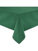 REDBEST Baumwolle Tischdecke Tulsa in dunkelgrün