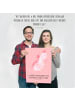Mr. & Mrs. Panda Poster Axolotl Tanzen mit Spruch in Rot Pastell