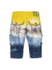 Cipo & Baxx Bermuda & Short in YELLOW-BLUE