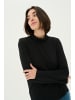 CULTURE Langarm-Shirt CUpoppy Slim fit in Black