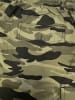 YSROMA Tarnmuster Cargo Shorts mit elastischem Bund in Grün