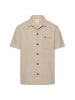 Camel Active Kurzarmhemd mit Brusttasche in Beige