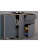 VCM  Holz Kommode Sideboard Salia Breite 110 Schublade in Anthrazit