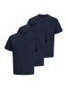 Jack & Jones T-Shirt Organic Relaxed in Navy blazer