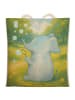 Mr. & Mrs. Panda Schultertasche Elefant Seifenblasen Design ohne... in Weiß