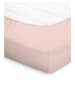 Bassetti Spannbettlaken Topper in rose