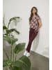 Laura Scott Jogger Pants in bordeaux