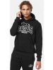Lonsdale Hoodie "Fochabers" in Schwarz
