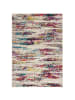 KADIMA DESIGN Pflegeleichter Designer-Teppich mit abstraktem Muster, strapazierfähig