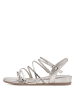 Tamaris Riemchensandaletten in Silber