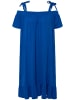 Ulla Popken Jerseykleid in kobalt blau